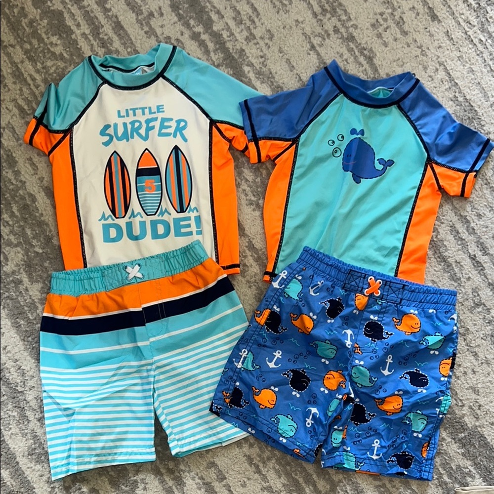 2! 24 month boys Swim Sets